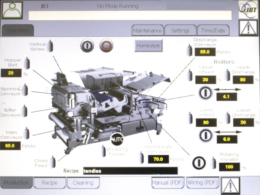 control panel